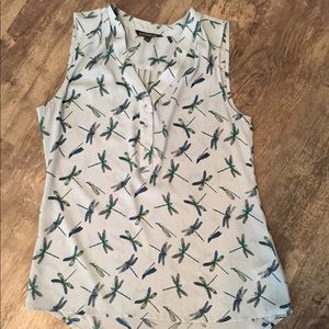 Express sleeveless blouse